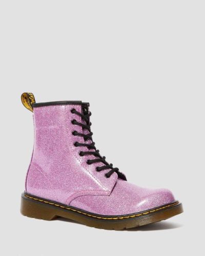 Botas Con Cordones Dr Martens Youth 1460 Glitter Para Niños DR4579J